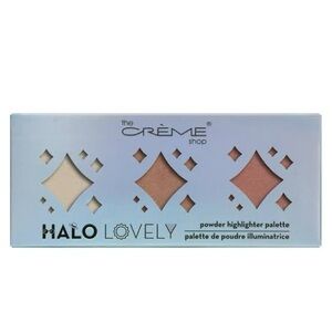 The Crème Shop Halo Lovely Powder Highlighter Palette in ALPHA NIB NWT